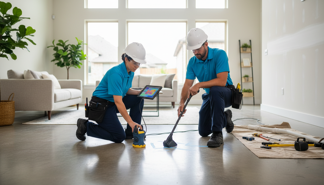 Expert Slab Leak Detection & Repair in McKinney TX